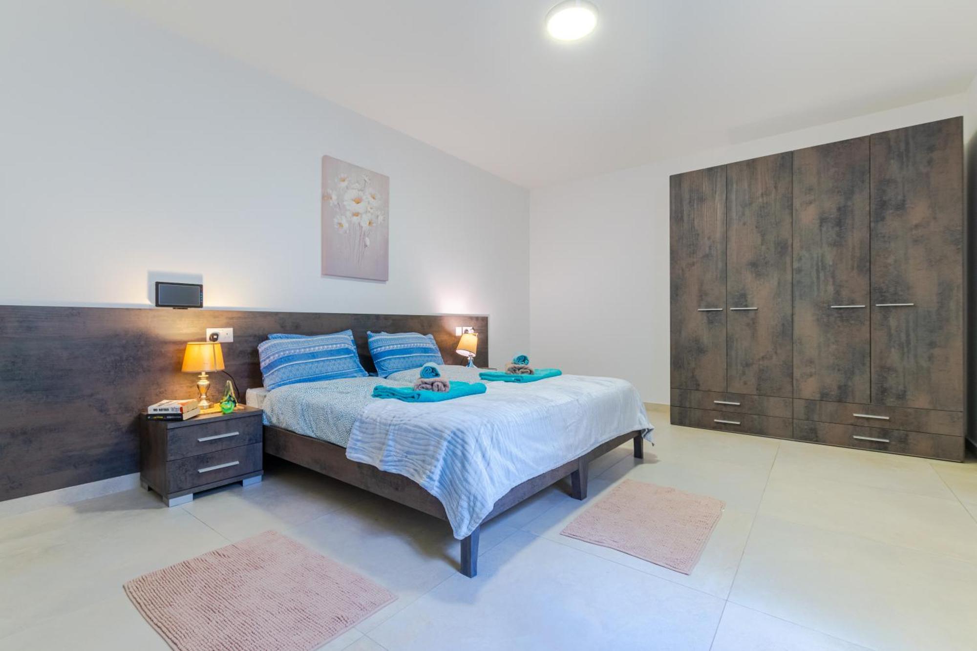 Spacious Brand New Apartment Hc Balcony 3 Bdr 2 Bth Bugibba San Pawl il-Baħar Zewnętrze zdjęcie