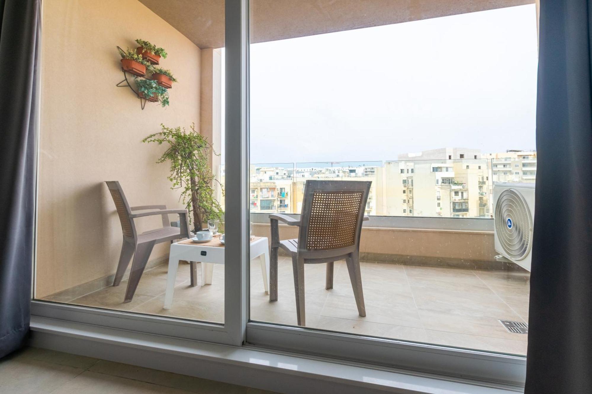Spacious Brand New Apartment Hc Balcony 3 Bdr 2 Bth Bugibba San Pawl il-Baħar Zewnętrze zdjęcie