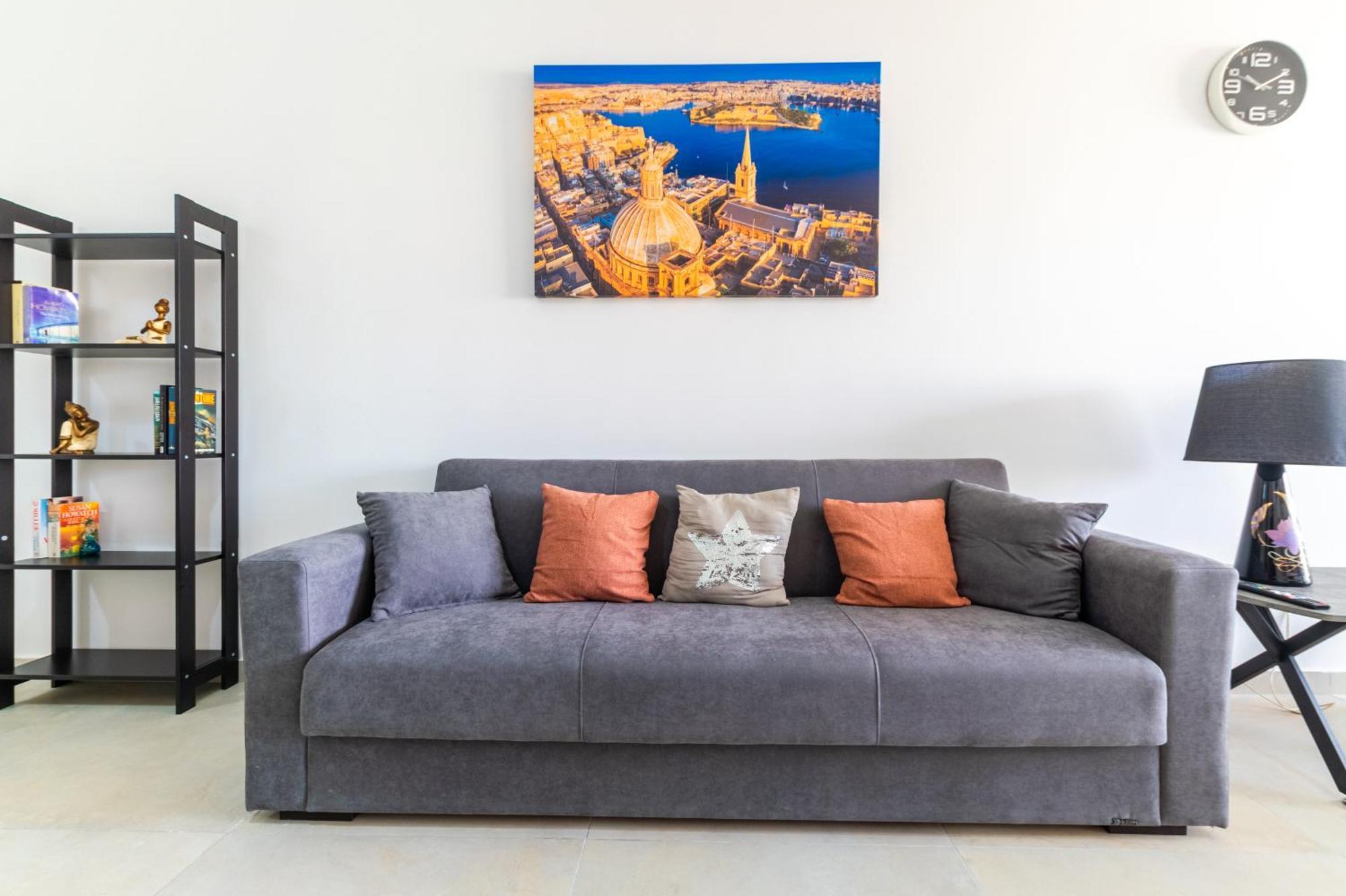 Spacious Brand New Apartment Hc Balcony 3 Bdr 2 Bth Bugibba San Pawl il-Baħar Zewnętrze zdjęcie