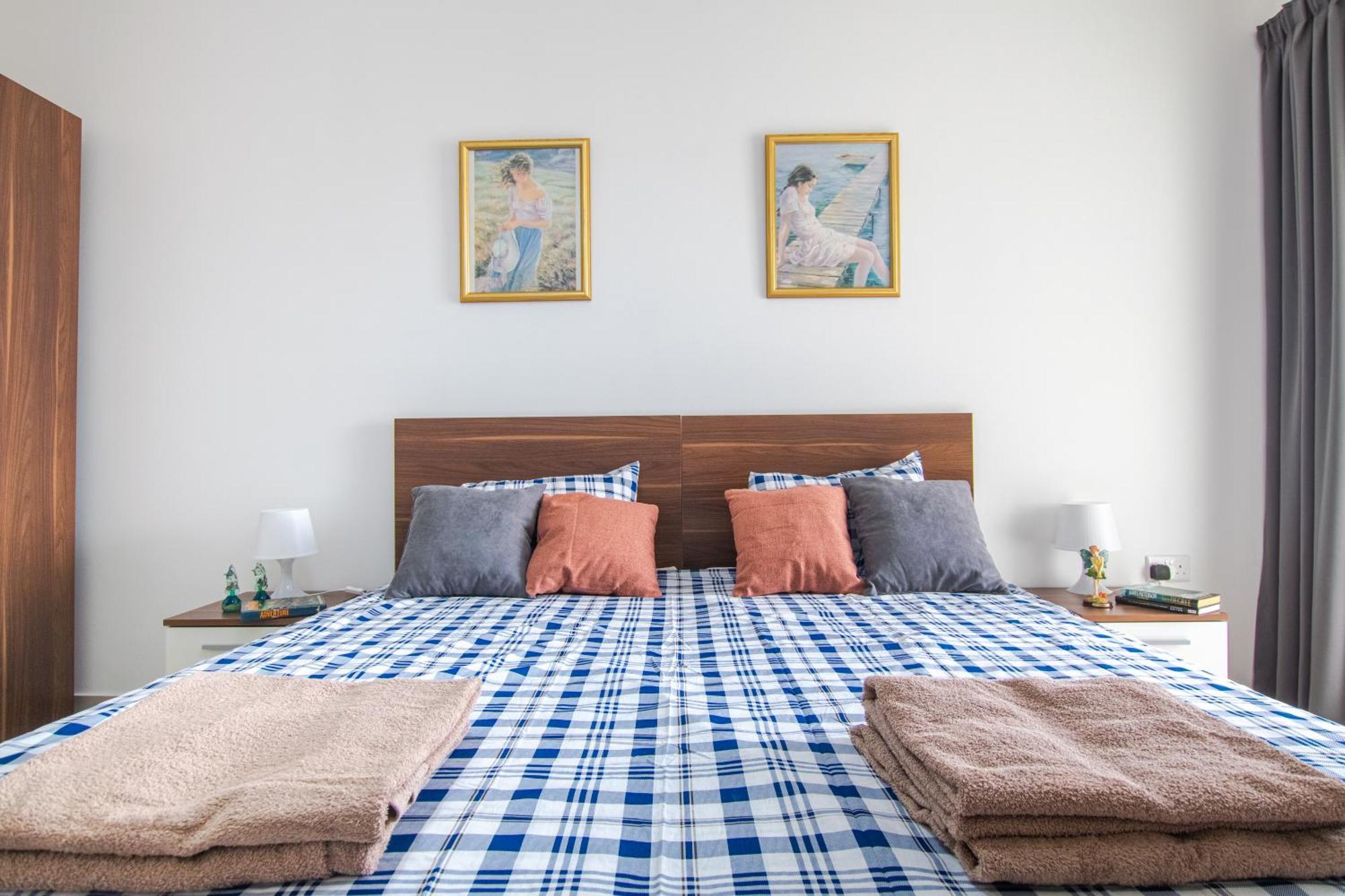 Spacious Brand New Apartment Hc Balcony 3 Bdr 2 Bth Bugibba San Pawl il-Baħar Zewnętrze zdjęcie